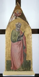 Johannes der Evangelist, ca. 1360 (Tempera auf Pappelholz)